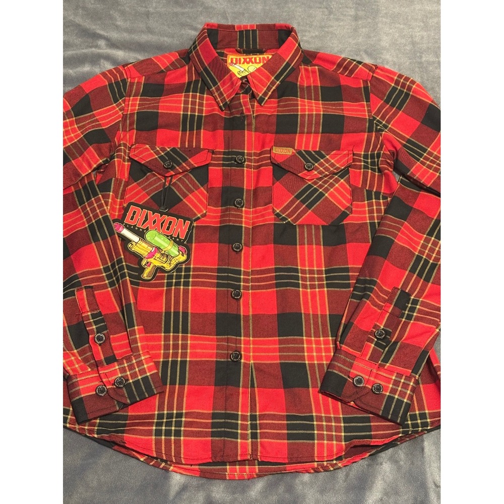 Dixxon Menace Womems Flannel Size Medium NEW